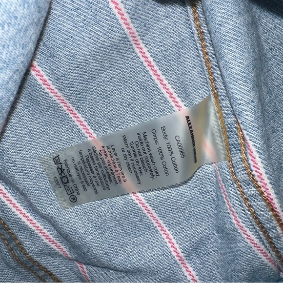 Set! Alexander wang matching denim set - Picture 10 of 10